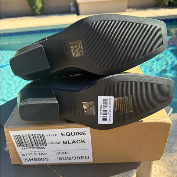 NWT London Rag Western Black Studded Boots! Hey Cowgirl!! - Picture 6 of 16